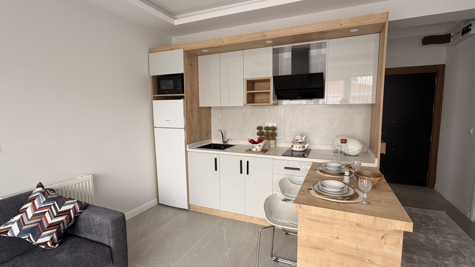 Kırşehir'de 1+1 ve 2+1 Eşyalı Kiralık Daireler